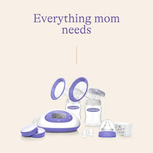 Load image into Gallery viewer, Efficient Double Electric Breast Pump with Hospital Strength Suction &amp; Tote Bag