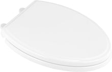 Load image into Gallery viewer, Top-Mount Slow-Close Toilet Seat with Easy Clean Feature - Elegant White Finish