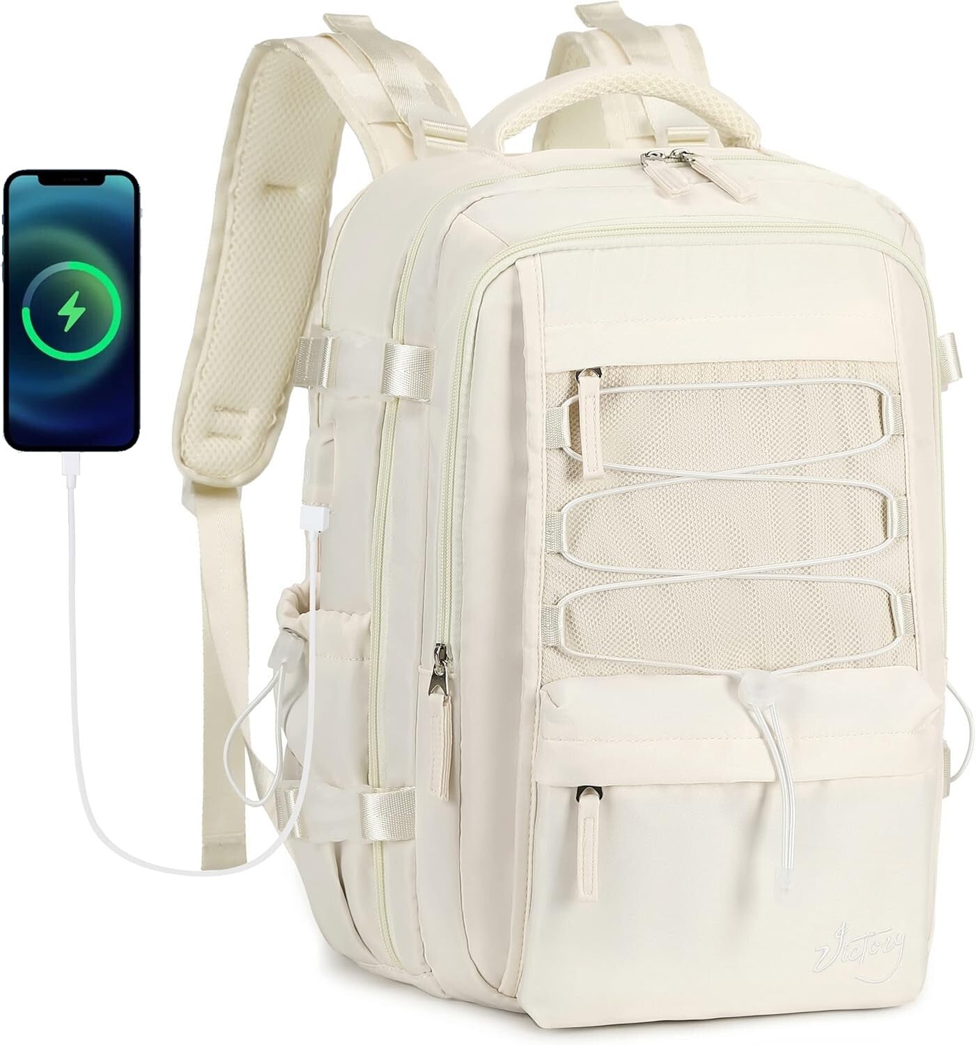 Durable Travel Backpack with USB Port for Daily Commutes & Outdoor Adventures