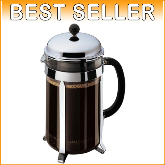 Classic 51oz French Press Coffee Maker - Made in Portugal, Easy Brew Experience