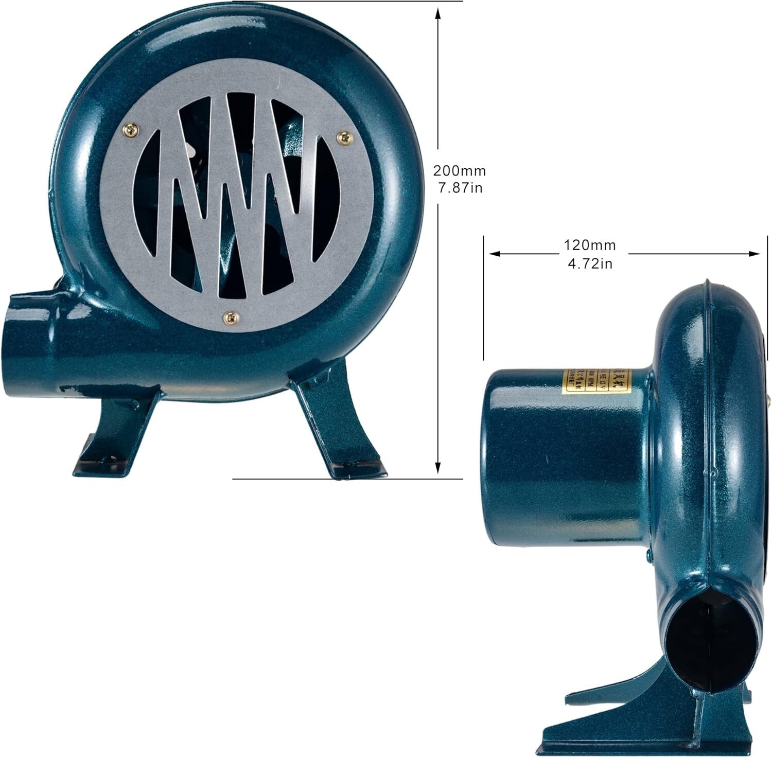 Electric BBQ Blower Fan with Variable Speed Control - Charcoal Starter 110V