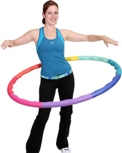 Load image into Gallery viewer, Comfortable &amp; Durable Premium Weighted Hula Hoop - Ideal Fitness for Adults