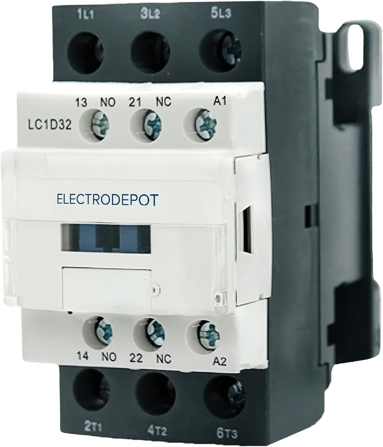 30A 3-Pole Contactor with 110V Coil and 32A Motor Control, 600V Rated
