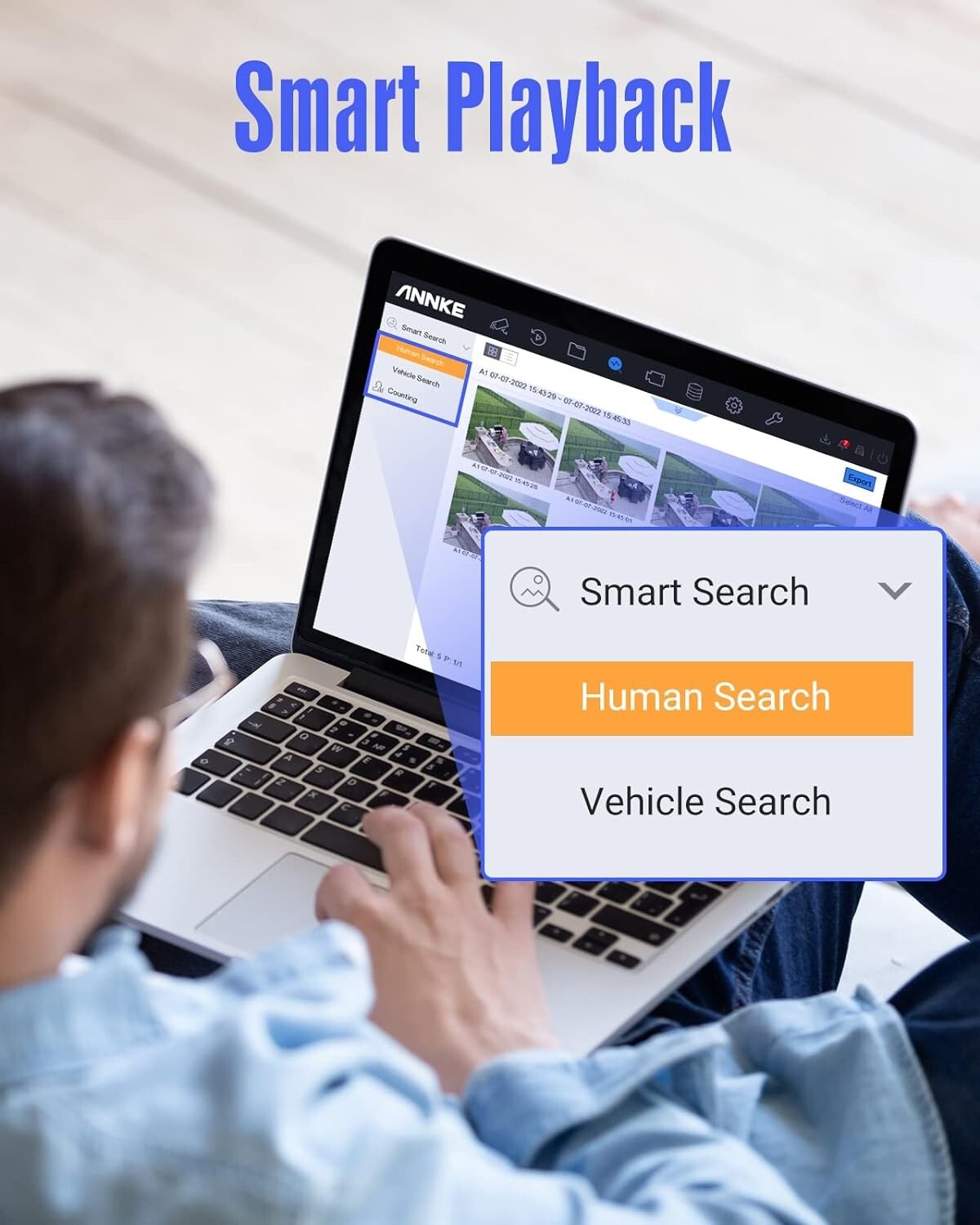 8CH 5-in-1 Security DVR Recorder with AI Alerts & Efficient H.265 Compression