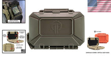 Load image into Gallery viewer, Olive Drab DarkVault Comms Waterproof Case for Phones, GPS, Tools - 7.5x5.5''