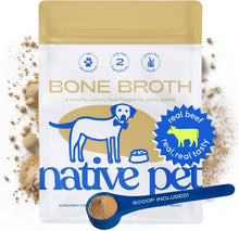 Load image into Gallery viewer, Nutritious Beef Bone Broth Powder for Dogs - 192 Servings, Joint Health Booster
