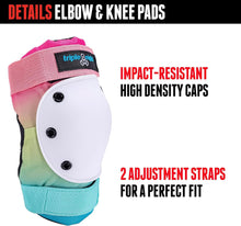 Load image into Gallery viewer, All-in-One Multi-Sport Protection Pads Set - Ideal for Skate &amp; Cycle Activities