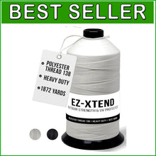 Load image into Gallery viewer, 8oz Bonded Polyester Thread: Strong &amp; Smooth for Industrial Sewing Applications