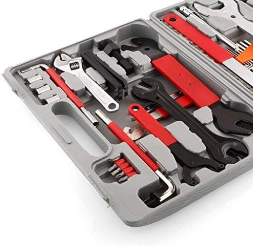 Durable Bicycle Maintenance Tool Set - All-in-One 48 Tools for Easy Repairs