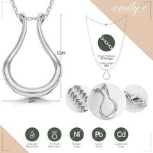 Load image into Gallery viewer, Elegant Stainless Steel Ring Holder Necklace for Men &amp; Women - Stylish Jewelry