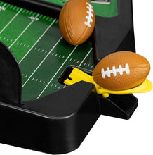 Load image into Gallery viewer, Compact Indoor Football Tabletop Game with Spring-Loaded Launchers - 2 Players