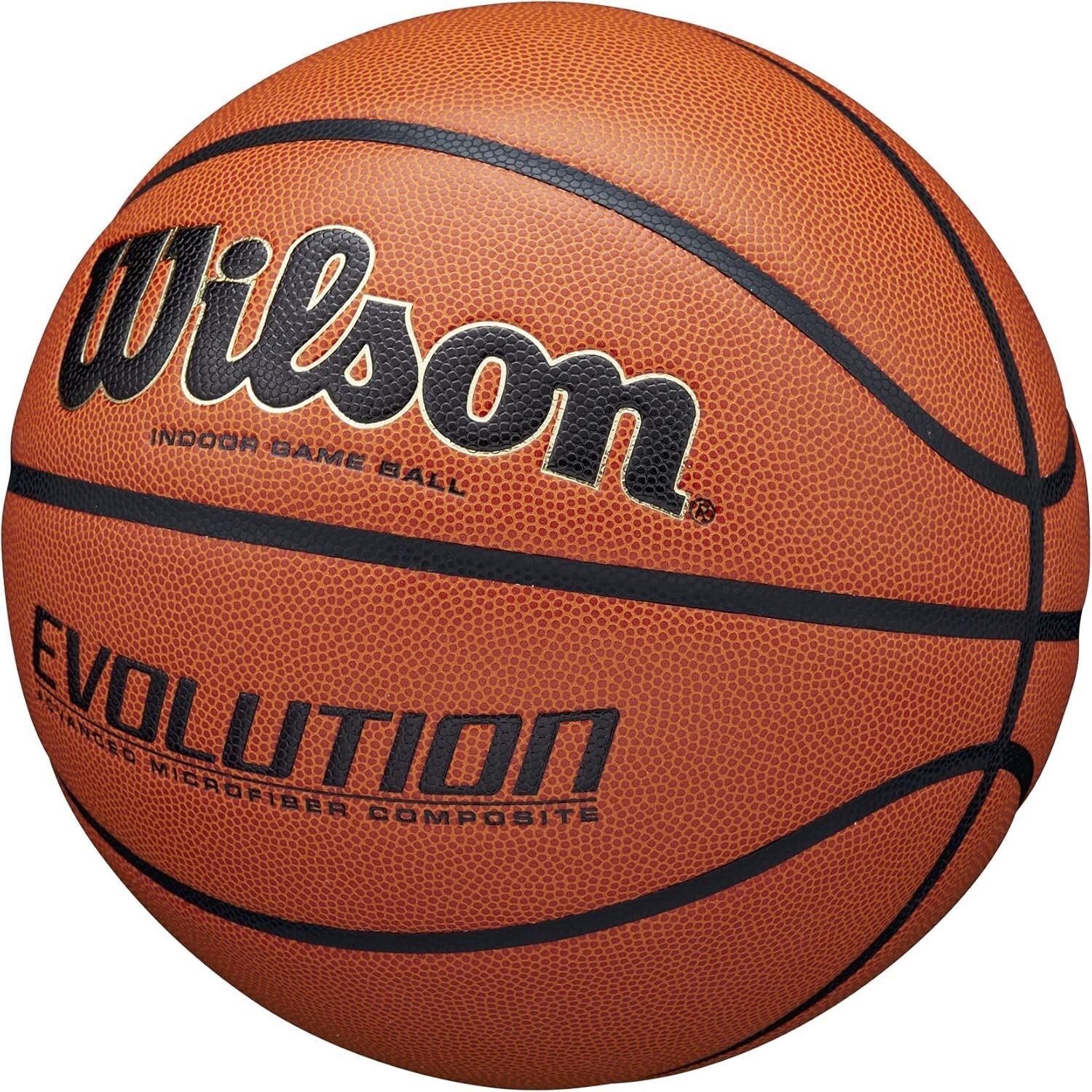 Evo Microfiber Indoor Basketball - Available in Size 5, 6, and 7 for All Players