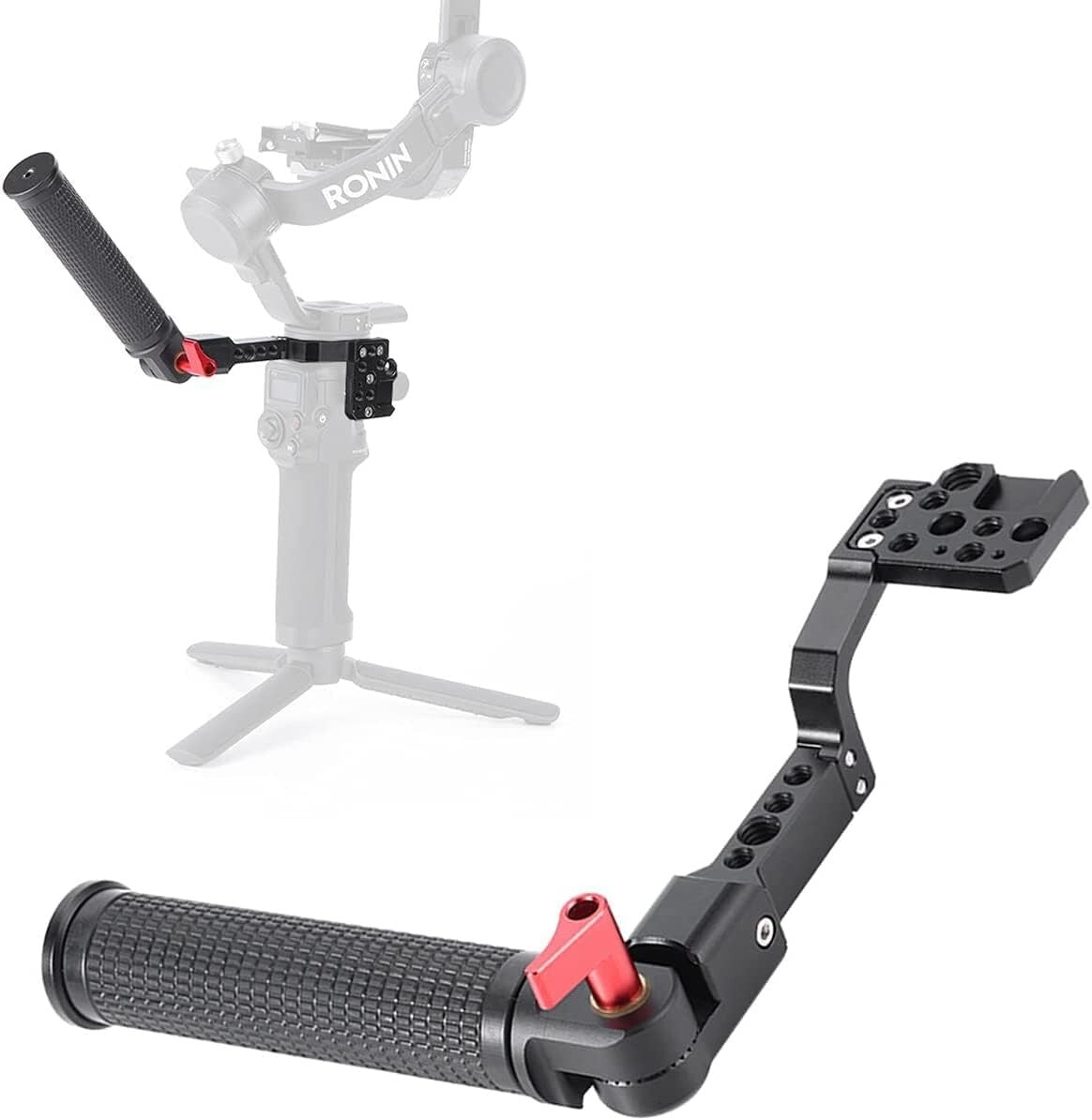 Flexibly Adaptable Gimbal Handle Mount for DJI Ronin S - Multiple Accessories