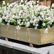 Load image into Gallery viewer, Handmade 20-Bundles of UV Resistant Faux Flowers for Wedding &amp; Garden Decor