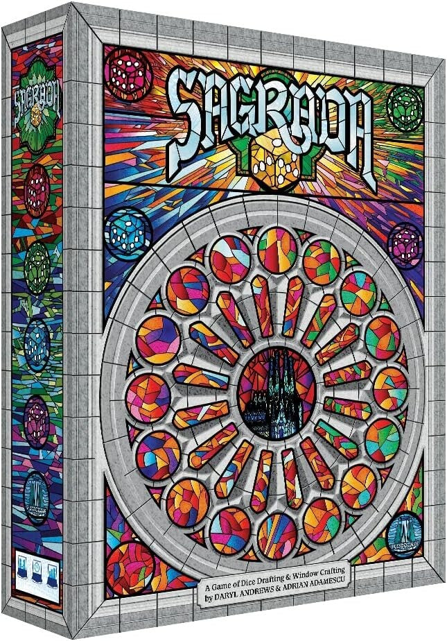 Engaging Sagrada Board Game for Kids & Adults - Create Stunning Windows