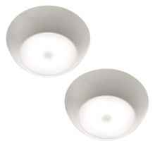 Load image into Gallery viewer, Beams MB990 300 Lumen LED Motion Sensor Ceiling Light, 2-Pack, Battery Operated