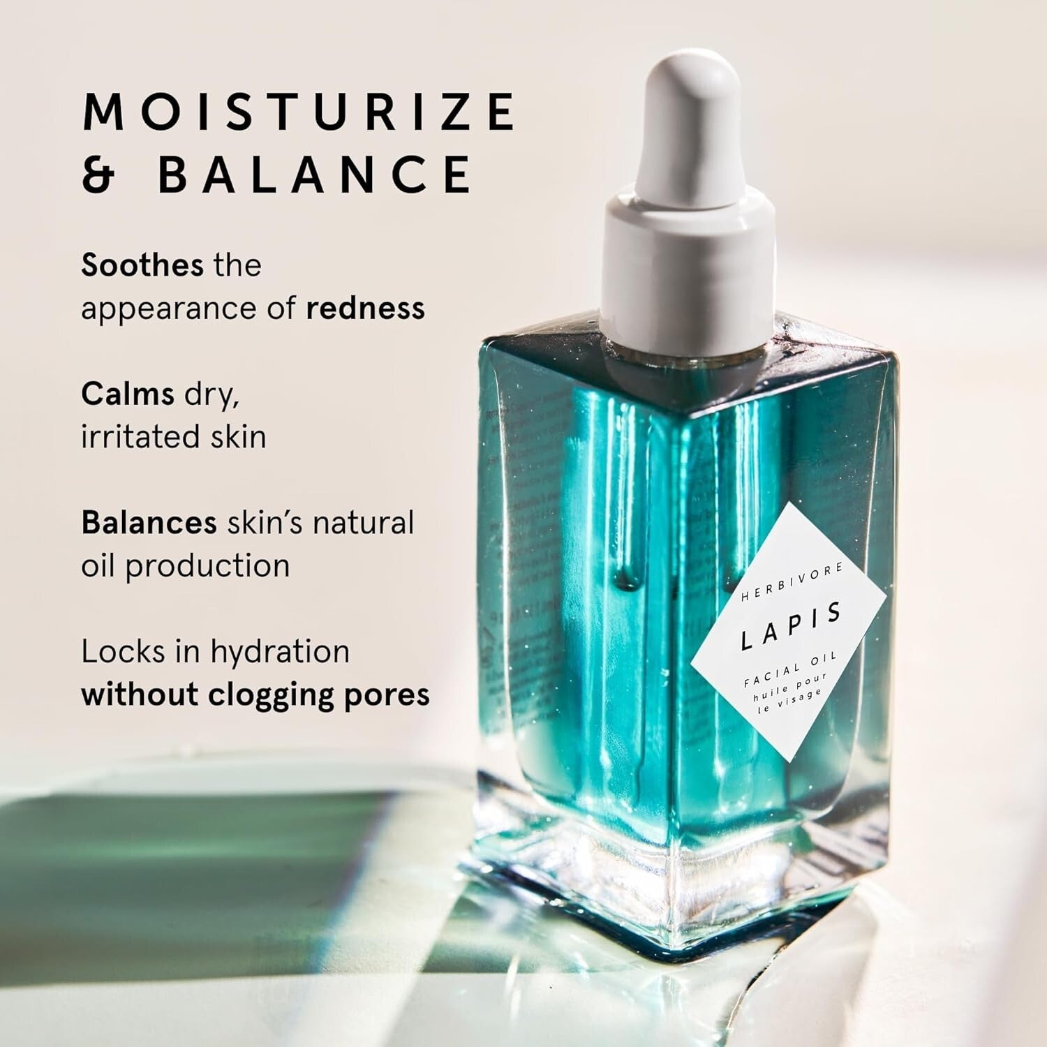 Calming Blue Tansy Face Oil for Acne-Prone Skin - Redness Soothing Formula