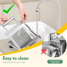 Load image into Gallery viewer, Professional Stainless Steel Cheese Slicer with Removable Blade &amp; Grip Handle