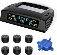Load image into Gallery viewer, Advanced Solar TPMS for RV Trailers - 6 Sensors, 50ft Range, Energy Efficient