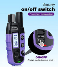 Load image into Gallery viewer, 3300Ft Dog Shock Collar - Rechargeable Waterproof Training Collar for All Breeds