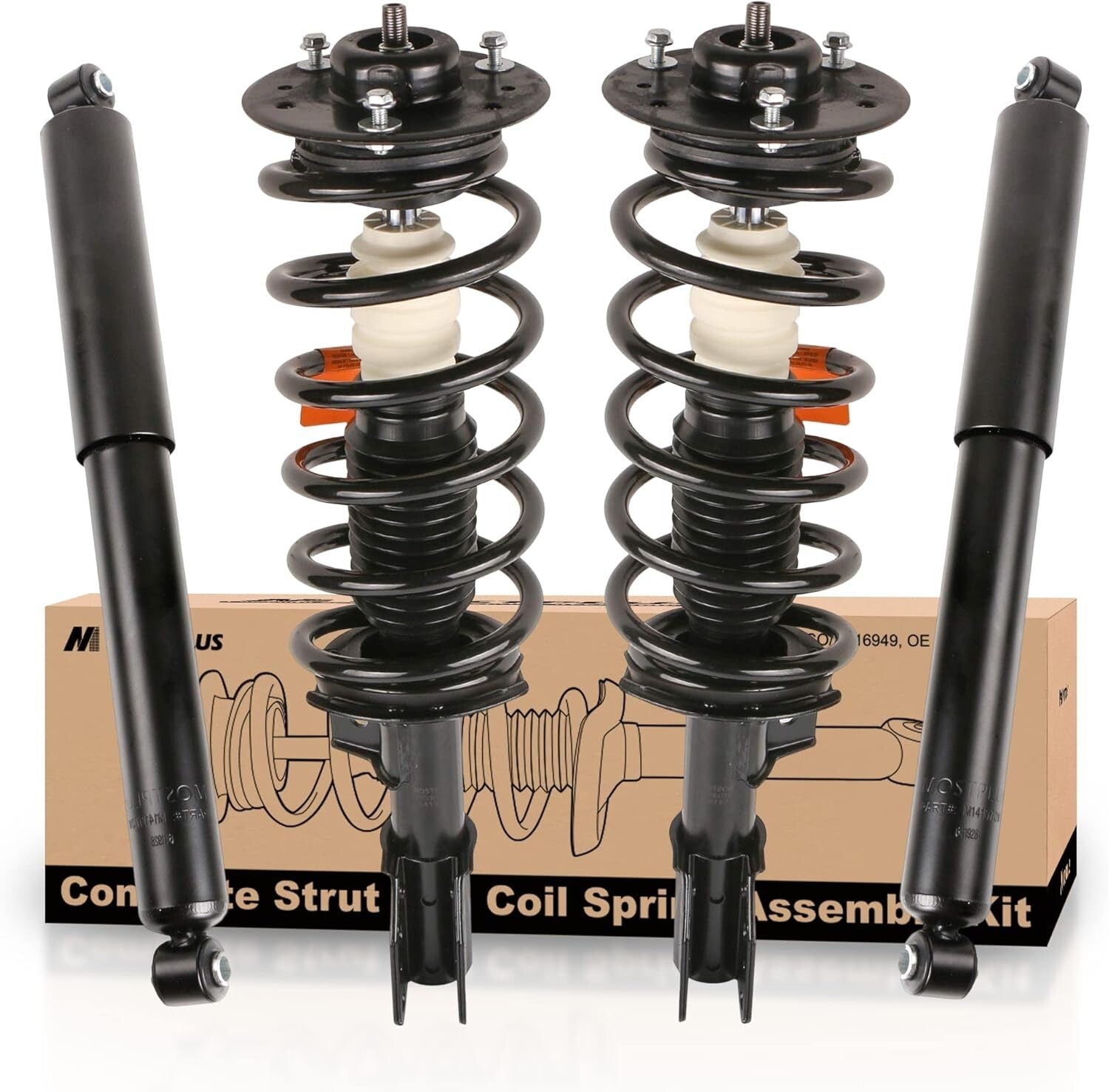 Alloy Steel Front and Rear Strut Assembly | Chevy Equinox, Saturn Vue, Pontiac