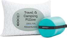 Load image into Gallery viewer, Ergonomic Adjustable Travel Pillow - Washable Cover &amp; Travel-Safe Design 19x13
