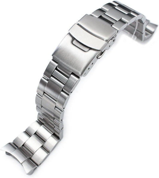 22mm Seiko Watch Band - Solid Stainless Steel for Dive Watches - Durable Style