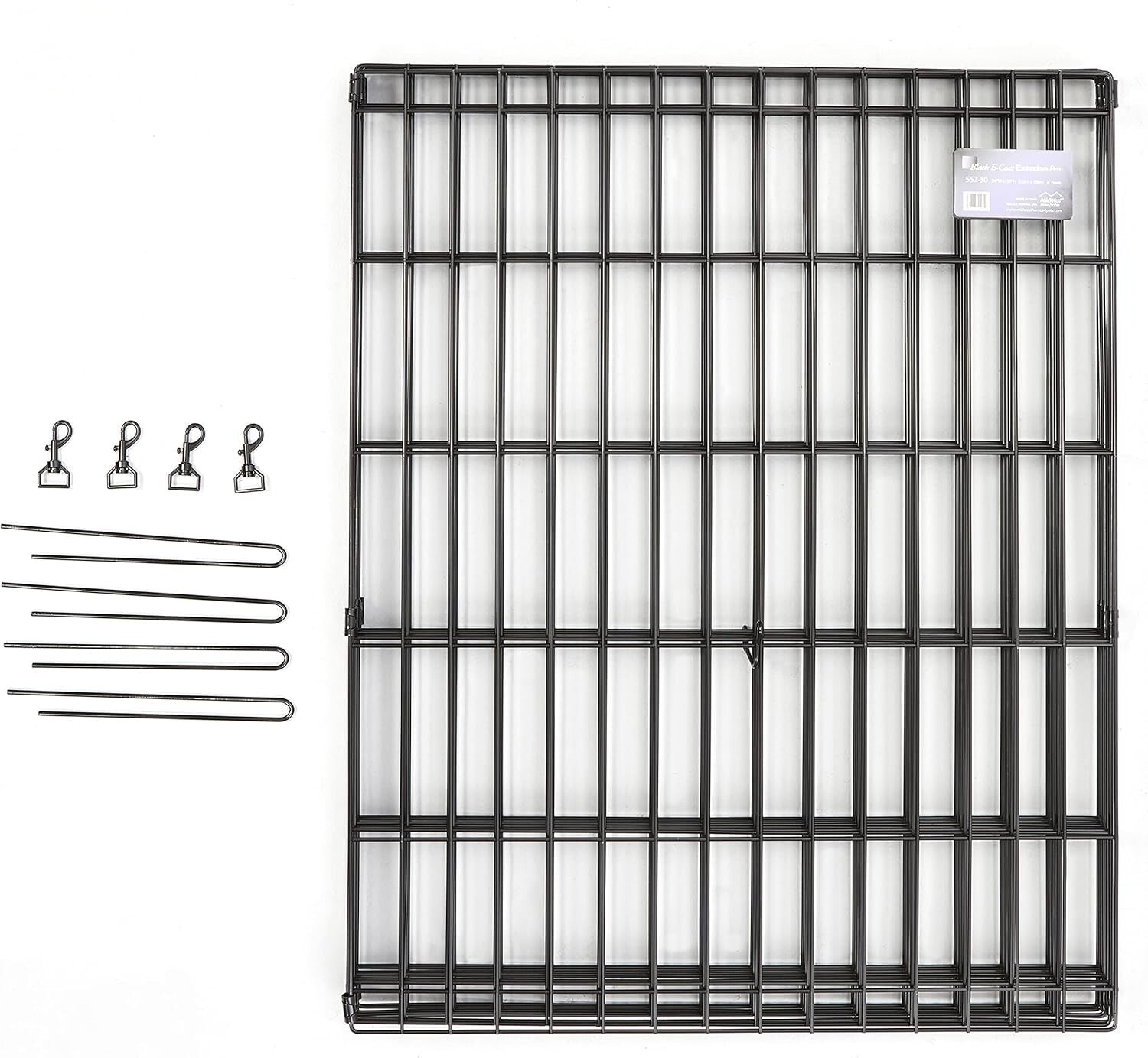 Secure & Spacious Pet Exercise Pen, 24" W x 48" H - Ideal for Indoor/Outdoor Use