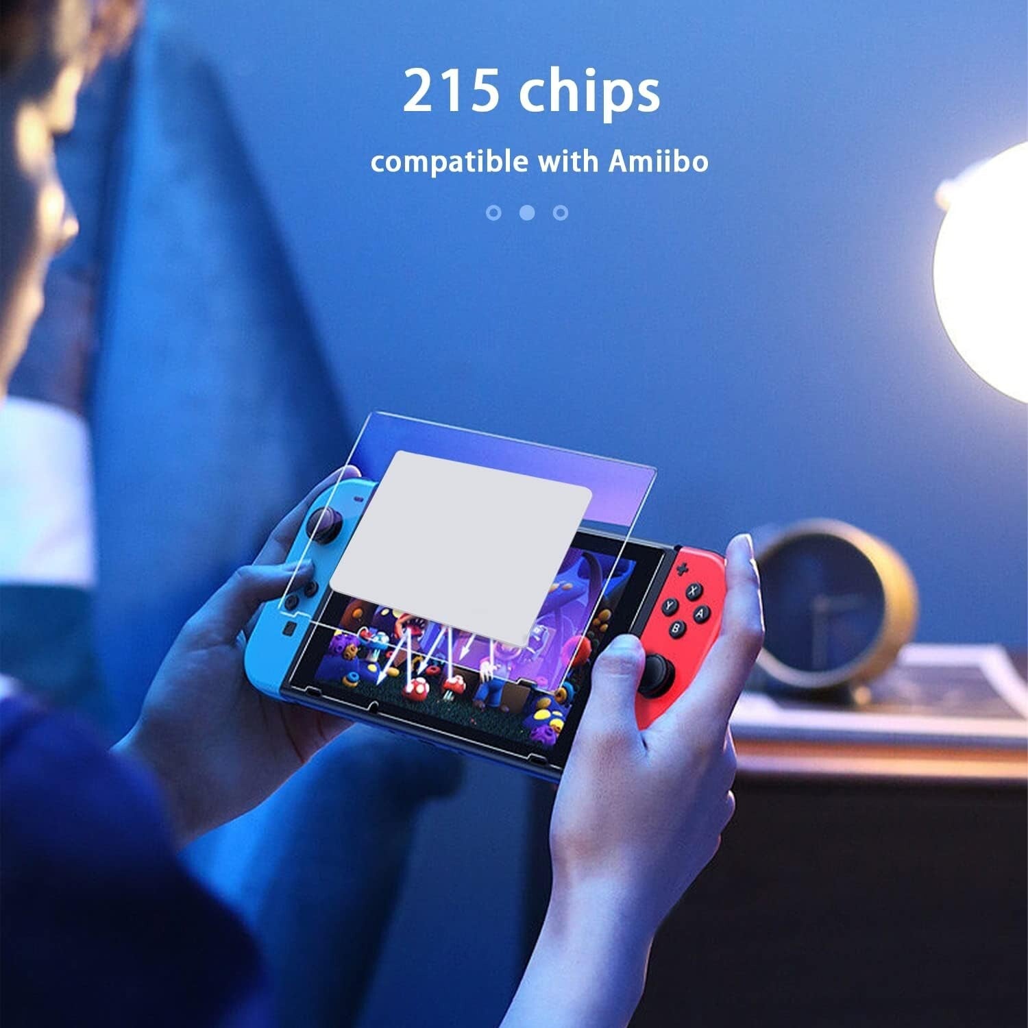 Premium 200 NFC Cards, 504 Bytes Memory, Smooth PVC Finish - Quick Share