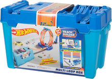 Load image into Gallery viewer, Creative Toy Car Track Builder with 10ft of Track &amp; Stunts in Storage Bin