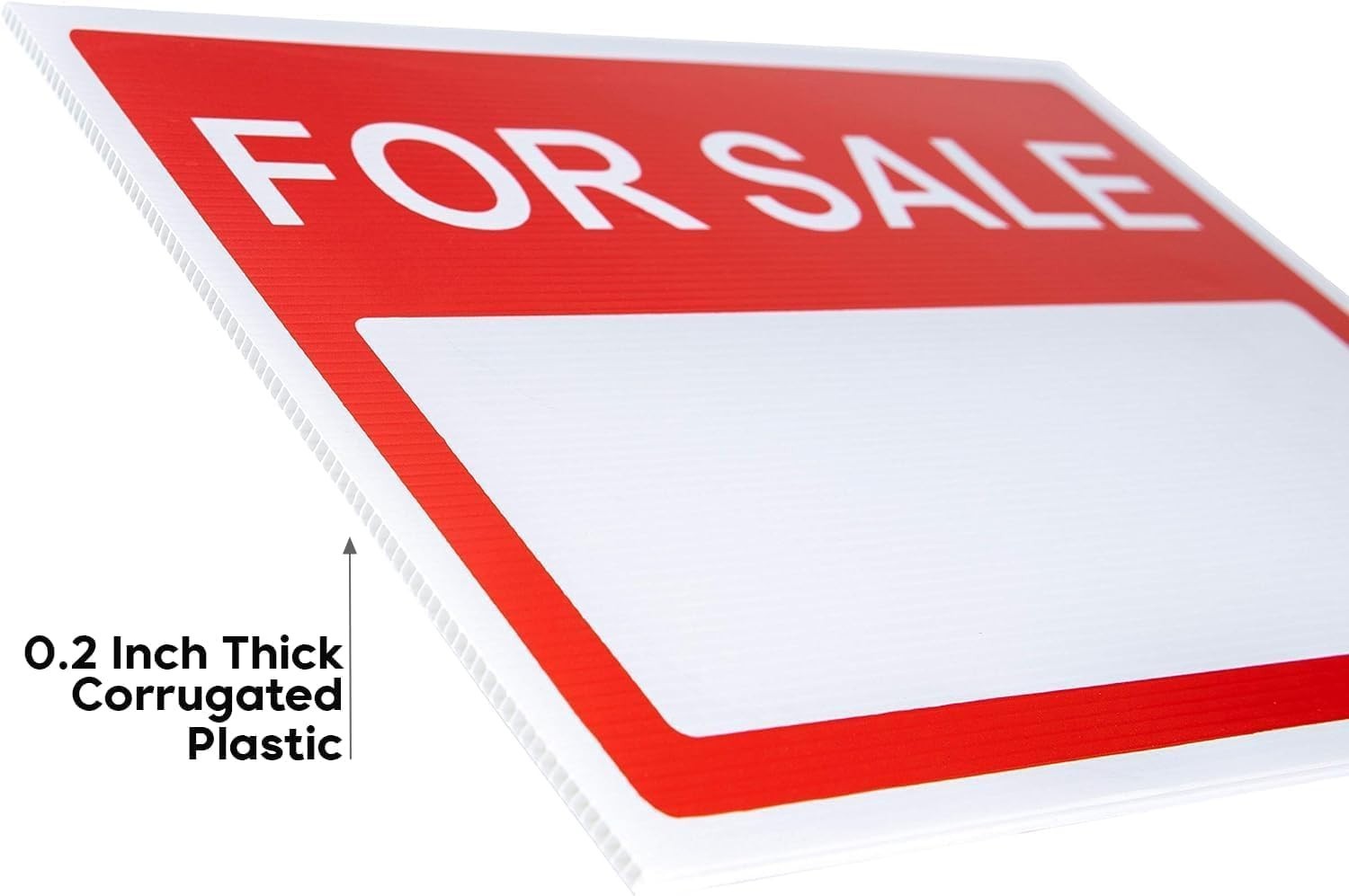 Eye-Catching For Sale Vehicle Signs - 10 Pack - Weather-Resistant & Easy to Use