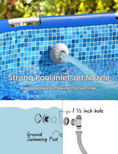 Load image into Gallery viewer, Complete Above Ground Pool Parts Kit: Plunger Valve &amp; Strainer Grids Included