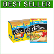 Load image into Gallery viewer, Bulk Sweet &amp; Spicy Tuna Pouches – 2.6 Oz, 24 Packs for Convenient Snacking