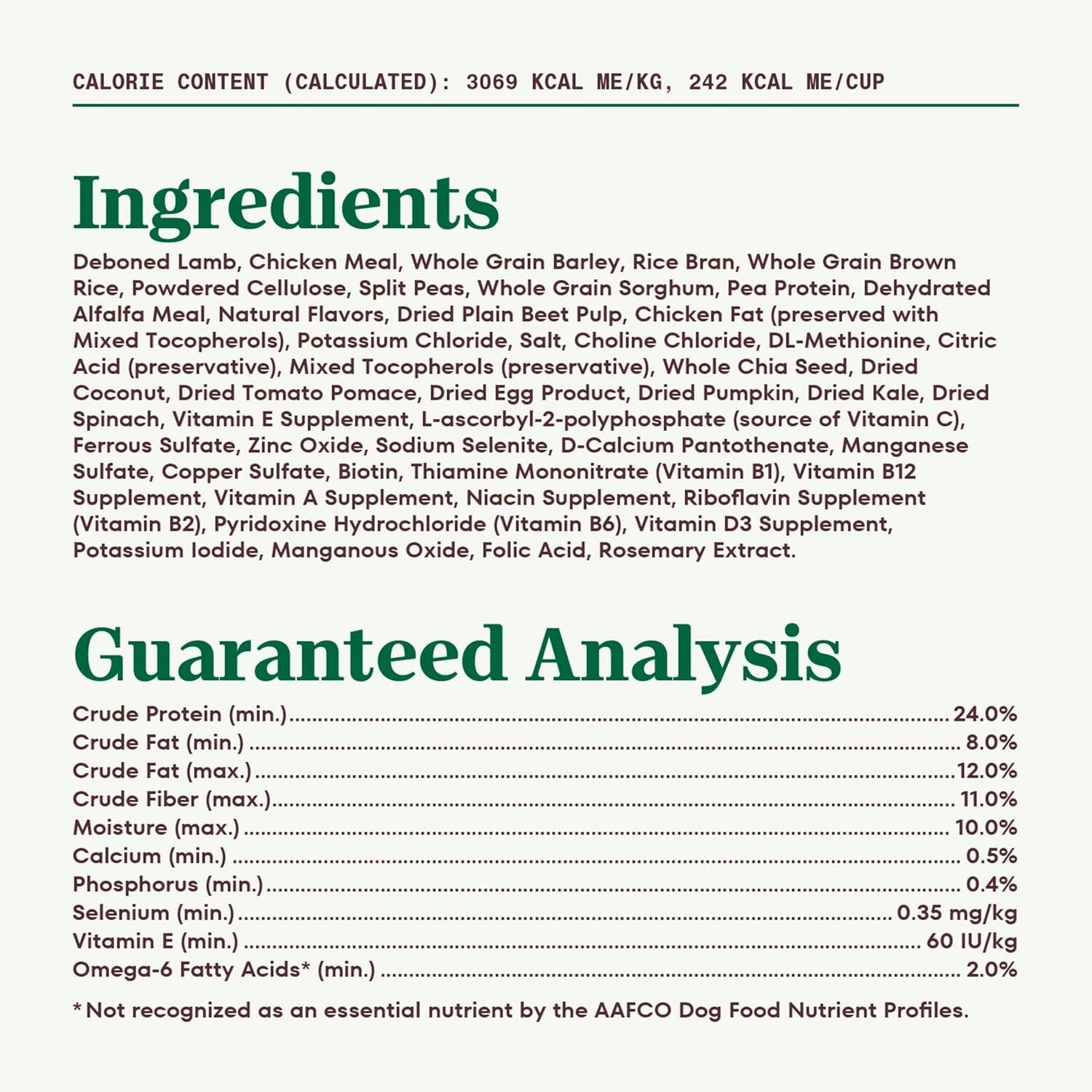 Nutro Natural Choice Healthy Weight Dry Dog Food - Lamb & Rice, 30 lbs. Bag