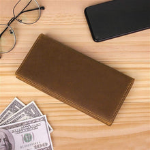 Load image into Gallery viewer, Luxury Engraved Long Wallet for Men - Personalized Gifts for Fathers and Sons