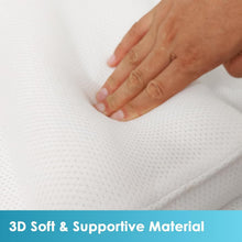 Load image into Gallery viewer, Machine Washable Luxury Bath Cushion &amp; Lumbar Pillow with 14 Strong Suction Cups