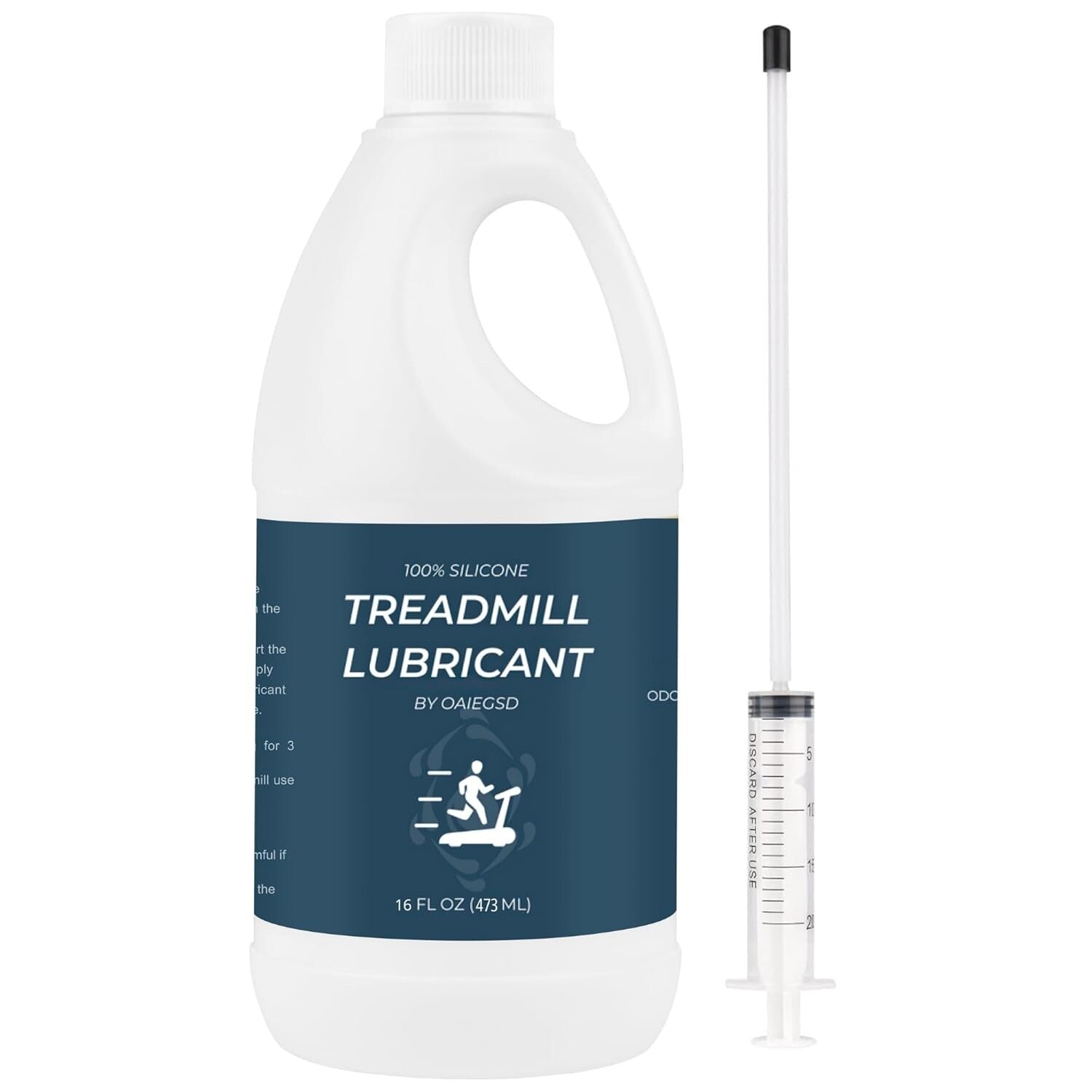Premium 16 oz Treadmill Lubricant - Non-Toxic Silicone Oil for Every User