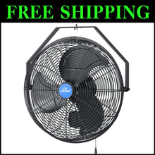 Load image into Gallery viewer, Industrial Grade 18-Inch Wall Fan - High Airflow for Patio, Garage, or Workshop