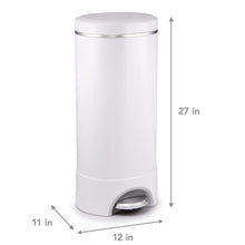 Load image into Gallery viewer, Odor-Busting Diaper Pail with Arm &amp; Hammer - 13 Gallon Baby Registry Favorite