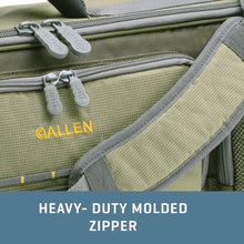 Load image into Gallery viewer, Heavy-Duty Olive Fishing Rod &amp; Gear Bag Case - Holds 4 Rods &amp; 6 Compartments