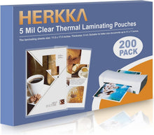 Load image into Gallery viewer, High Transparency Round Corner Laminating Pouches for 11 x 17 - 200 Count