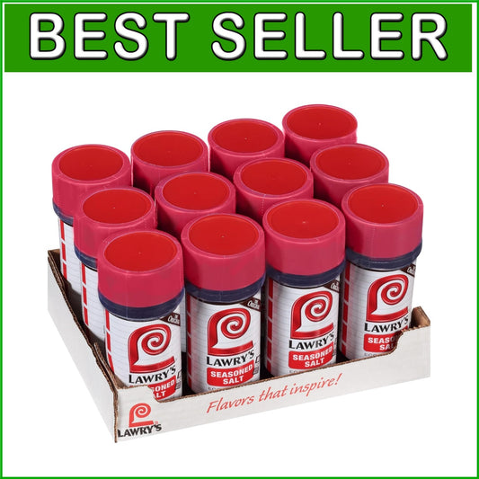 Bulk Seasoned Salt, 16 oz x 12 - Perfect for Elevating Beef, Pork & Veggies