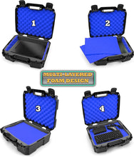 Load image into Gallery viewer, Crushproof 15" Hard Shell Laptop Case with Foam for Safe Travel &amp; Storage
