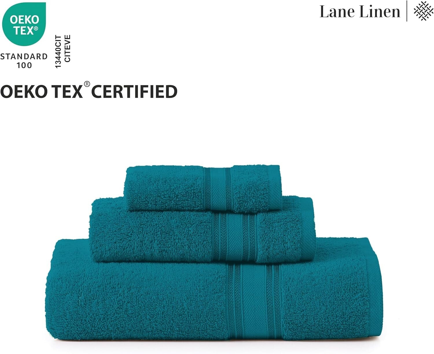 18-Pack Hotel Spa Quality Bath Towels - Super Soft, Fast Drying, Cotton Luxury