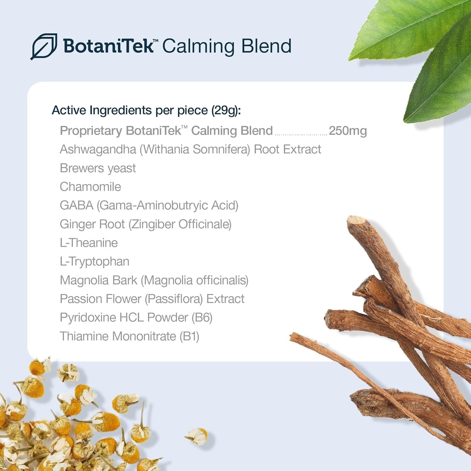 Chillers Calming Hard Chews – Chicken Flavor Anxiety Relief for Dogs 6ct, 2-Pack