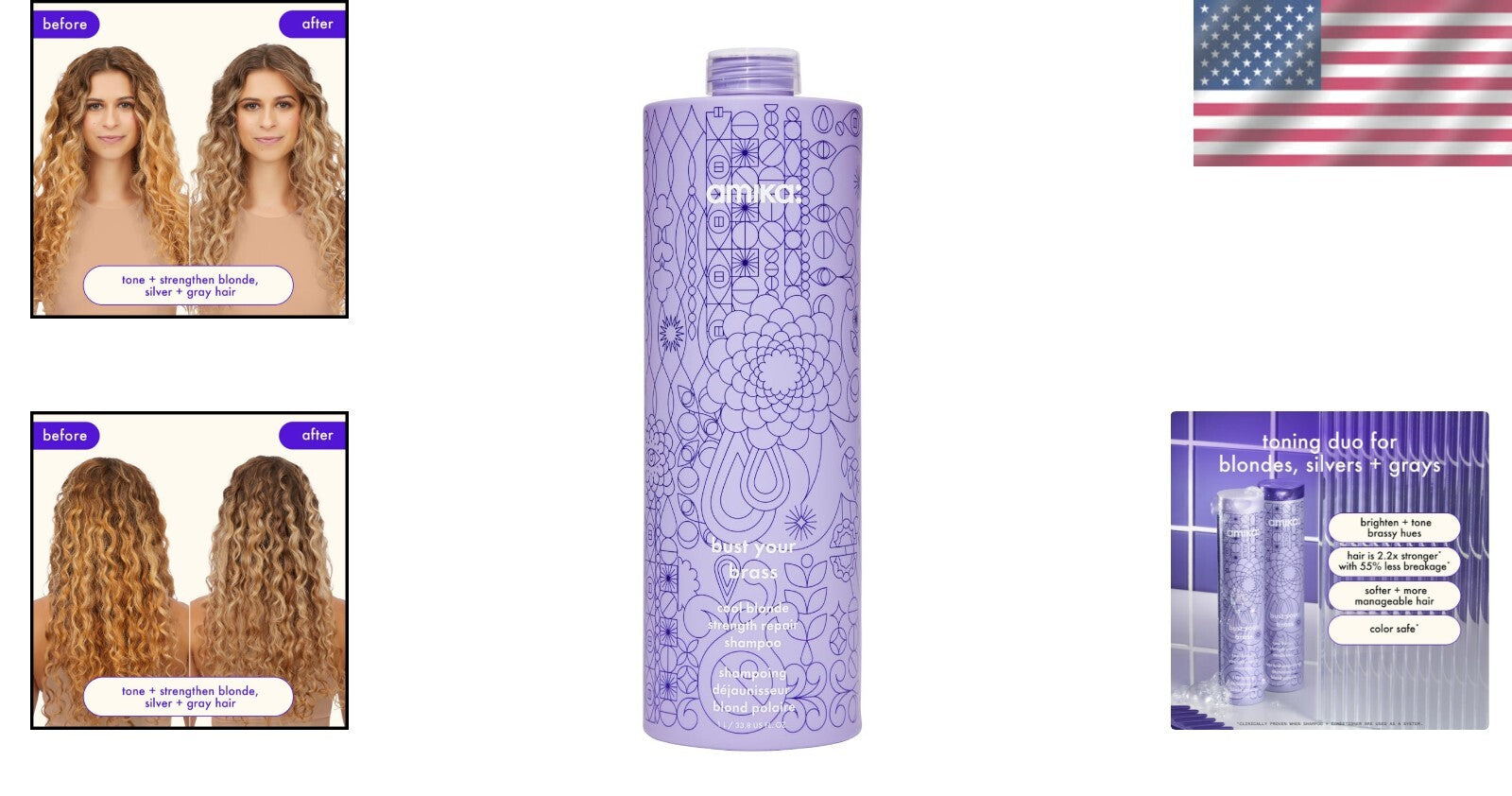 Bust Brassiness with Strength Repair Shampoo for Chemically-Treated Blondes