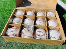 Load image into Gallery viewer, R100-P Collegiate Practice Baseballs - 12 Leather Balls for Ages 18 &amp; Under