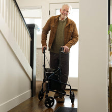 Load image into Gallery viewer, Maneuverable Trio Walker for Seniors - Adjustable Handles and Quick Collapse