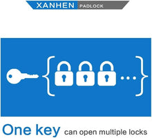 Load image into Gallery viewer, Durable Laminated Steel Padlocks 48 Pack - Perfect for Security &amp; Convenience