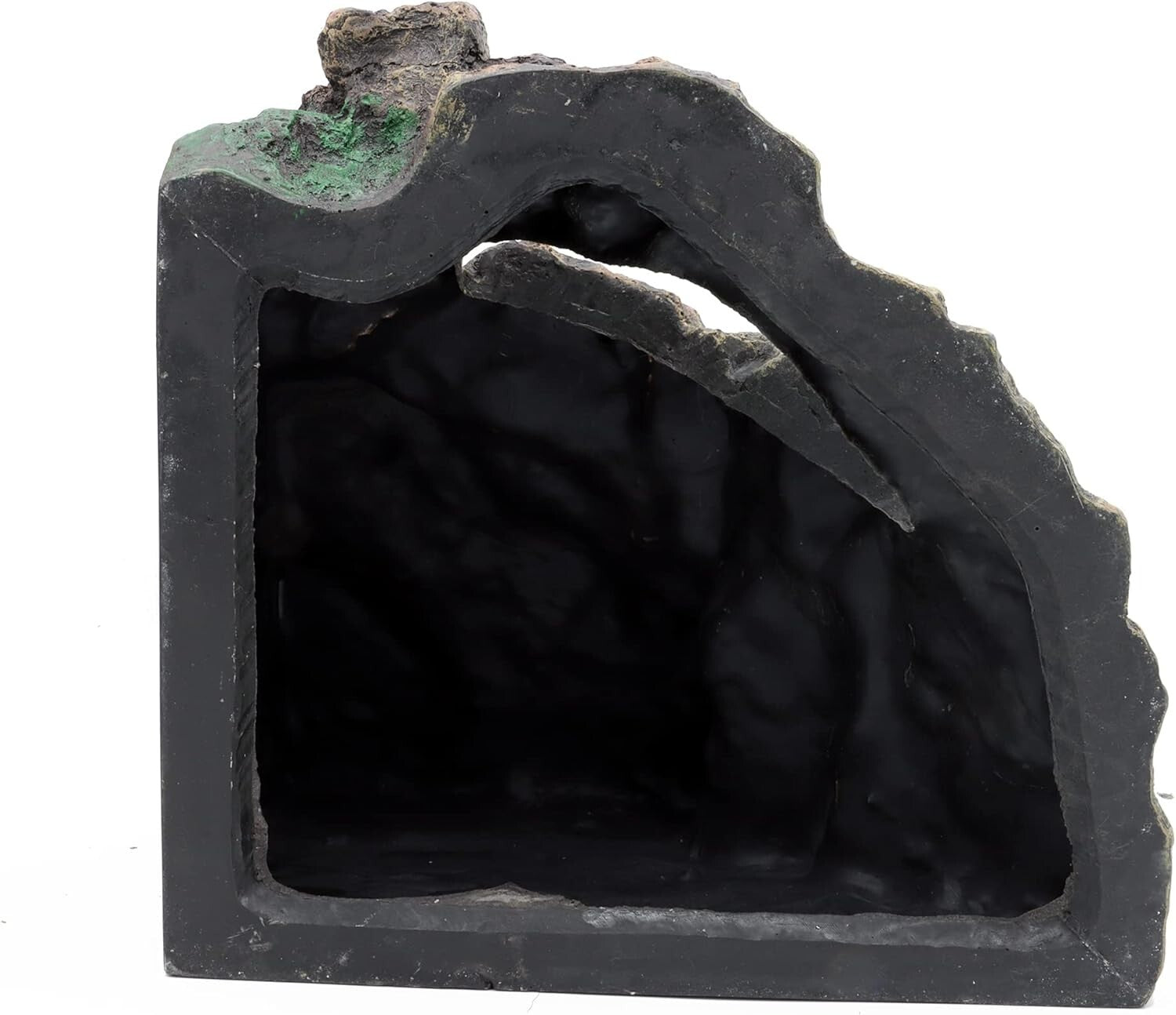 Natural Rock Appearance Extra Large Hideout for Bearded Dragons and Small Pets